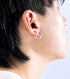 316L Surgical Steel Clip On Men Women Hypoallergenic Non-piercing Hoop Earrings